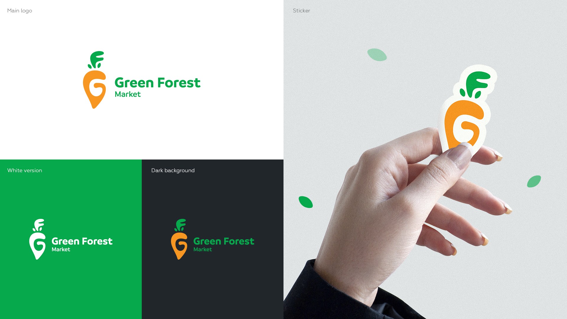 Разработка логотипа для Green Forest (США) - Фото №17